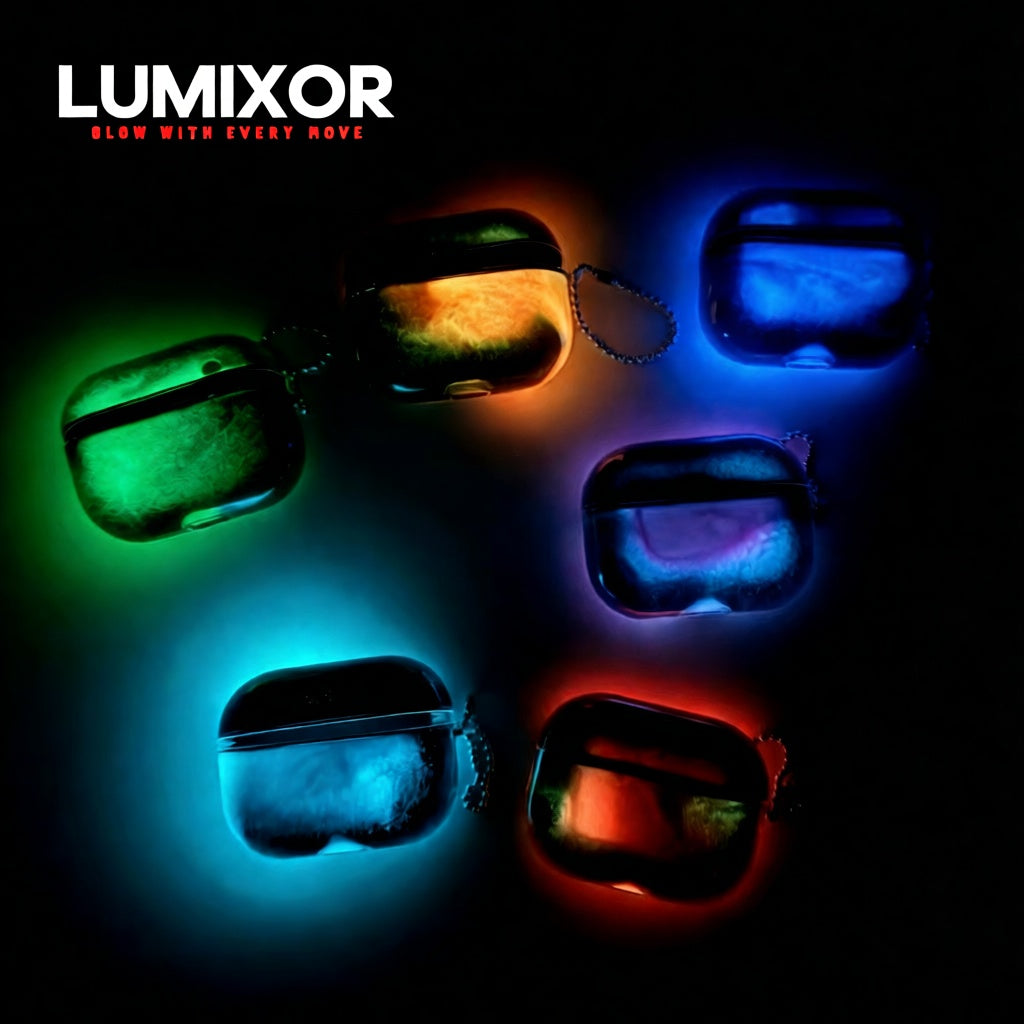 Luminous Glitter Quicksand Earphone Case for AirPods